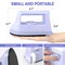 Iron Handy Heat Press Machine Kit Portable with PVC Doormat for Heat Transfer, Charging Base Accessories for DIY T-Shirt Shoe Bag Vinyl Projects